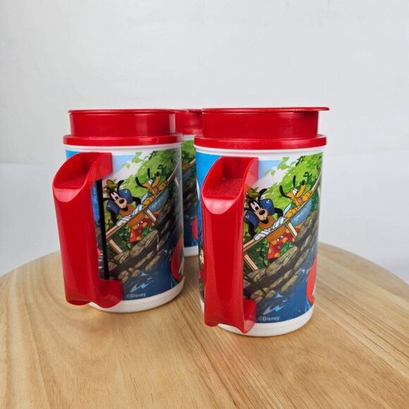 Disney Parks Travel Cup Mug Lot 3 Walt Disney World Whirley Mickey Souvenir WDW - Picture 4 of 7